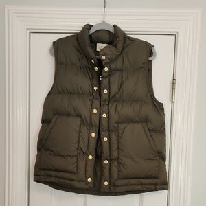 Tuckernuck Olive Puffer Vest